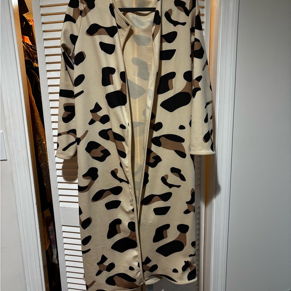 Leopard Print Women's Cardigan